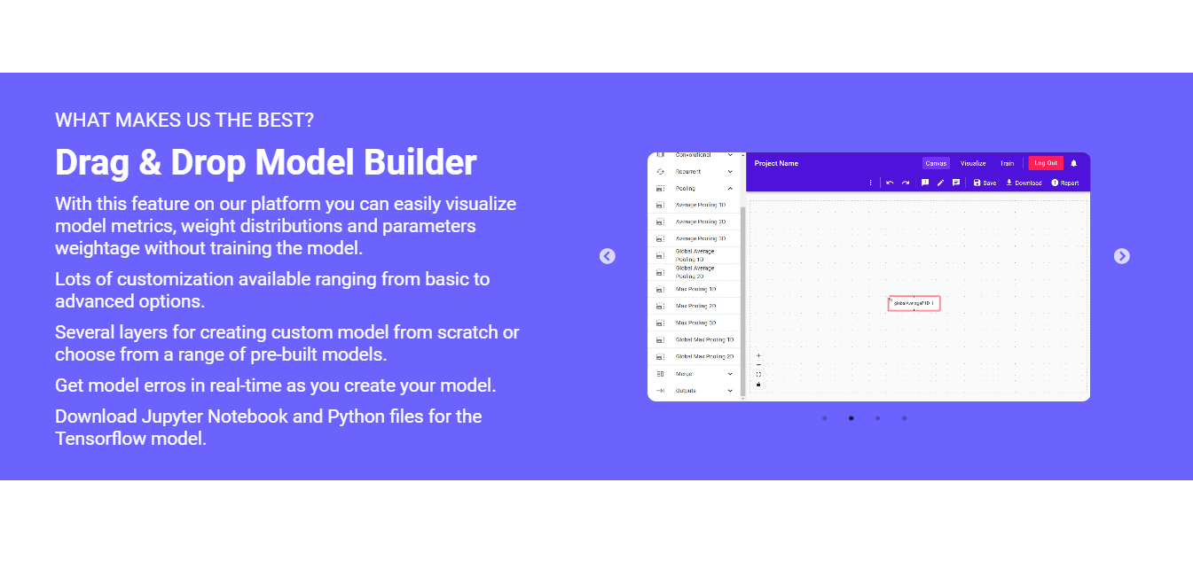 landing page