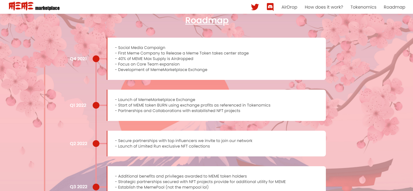 landing page